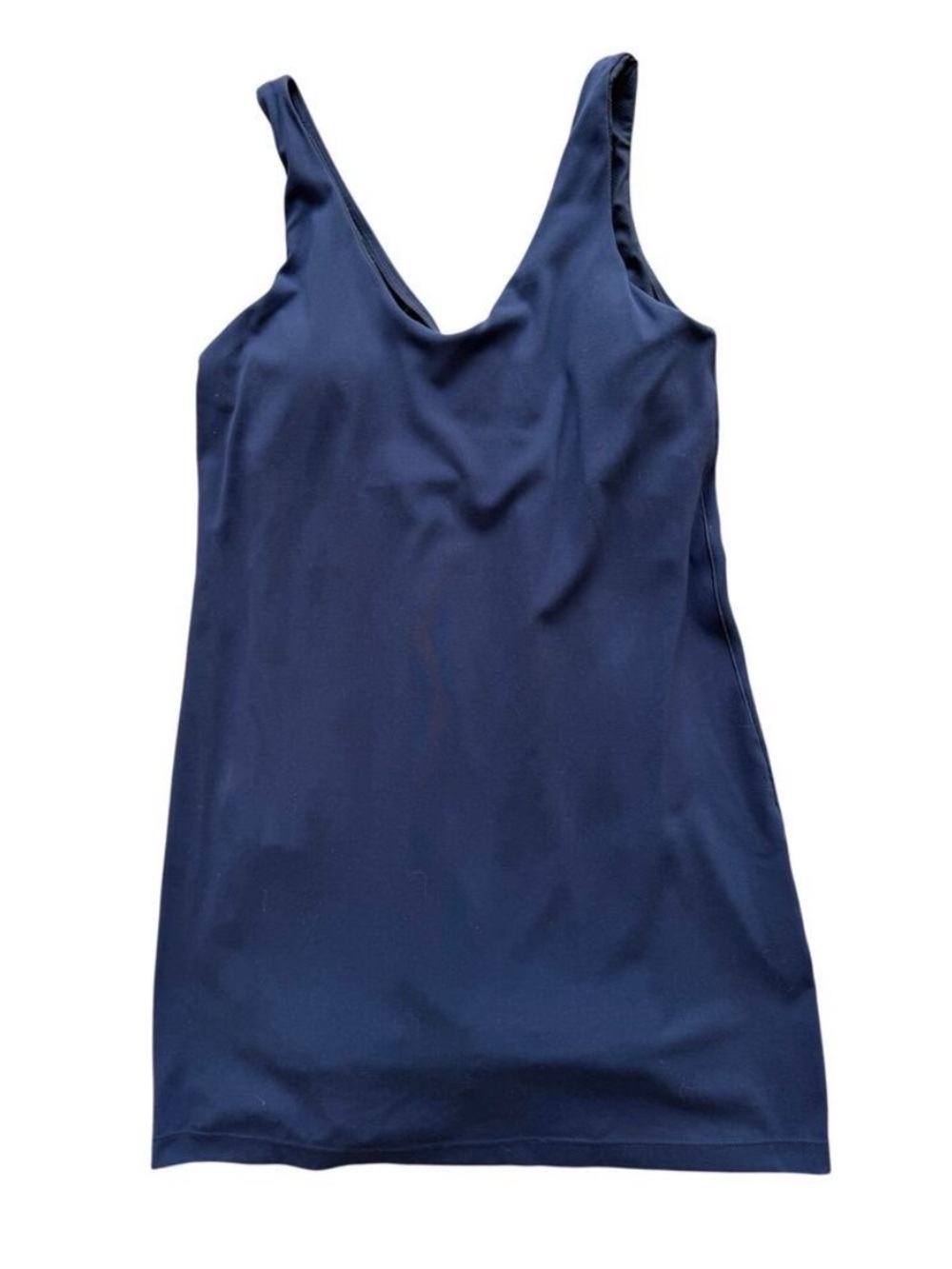 Athleta Transcend Mini Dress Navy Blue Small